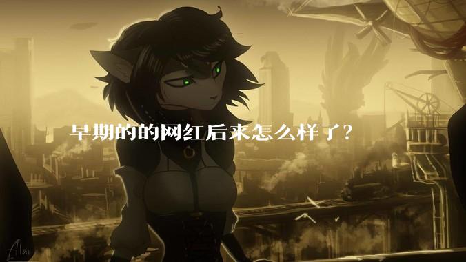 早期的的网红后来怎么样了？